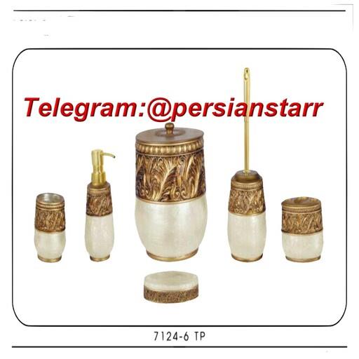 سرویس بهداشتی کنتراست 6 پارچه رزین 7124TP
